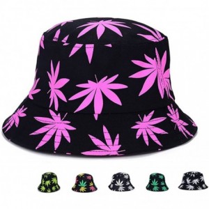 Baseball Caps Marijuana Weed Leaf Cannabis Hat Cap Foldable Bucket Snapback Hat Men - Style3 - CA18G7DKC7X $8.12