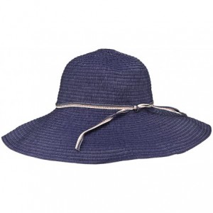 Fedoras Womens Janet Resort Sun Hat - Navy - CB18048XCD7 $81.36