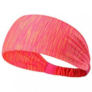 Headbands Neutral Hair Band- High Elastic Hair Band- Sports Headband- Solid Color Hair Ring- Fashion Headband - Red - CU18XIY...