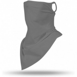 Balaclavas Seamless Triangle Bandana Motorcycle - Gray - CI199AZIAHT $11.25