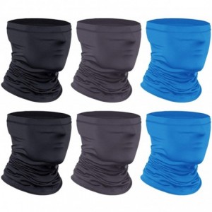 Balaclavas Breathable Bandana Cooling Cycling Fishing - Black+gray+blue - CC198DW3S9N $18.15