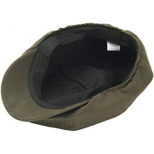 Baseball Caps Men's Fashion Basic Eight Panel Gatsby Style Ivy Cap Ascot Newsboy Beret Hat - Khaki - CK12ESXPOGL $25.56