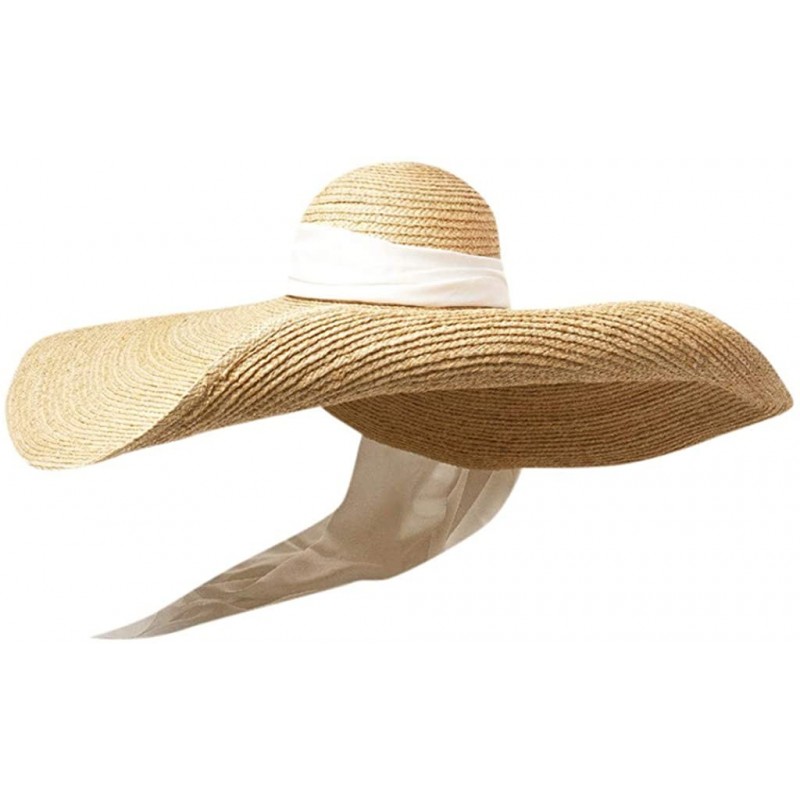 Sun Hats MEANIT Womens Oversized Foldable Packable - CB18YG5HCE8 $55.57