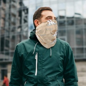 Balaclavas Face Mask Balaclava Half Bandanna - CE197TLI0GN $12.53