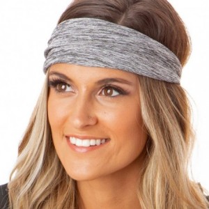 Headbands Adjustable Cute Fashion Sports Headbands Xflex Wide Hairband for Women Girls & Teens - 3pk Grey/Floral/Navy Xflex -...