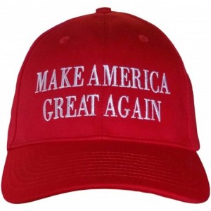 Baseball Caps Make America Great Again Cap ~ MAGA Hat - Usa-made Red/White Makeamericagreat - CK18OCS82AH $25.30