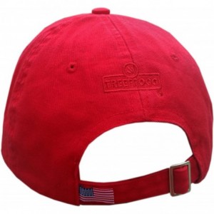Baseball Caps Make America Great Again Cap ~ MAGA Hat - Usa-made Red/White Makeamericagreat - CK18OCS82AH $25.30