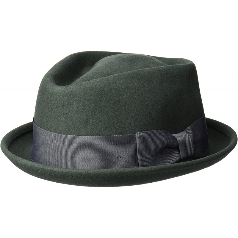 Fedoras Men's Fedora - Gray - CZ115WT3FAH $34.70