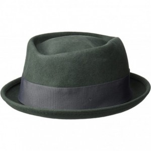 Fedoras Men's Fedora - Gray - CZ115WT3FAH $34.70