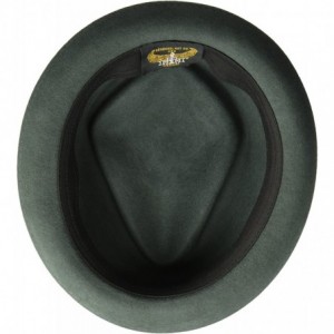 Fedoras Men's Fedora - Gray - CZ115WT3FAH $34.70