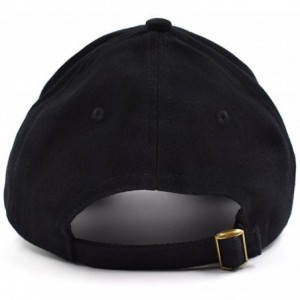 Baseball Caps Baseball Cap Black Cotton for Women Men with I Love Music Embroidered - Black - C218WI0QR4C $10.43