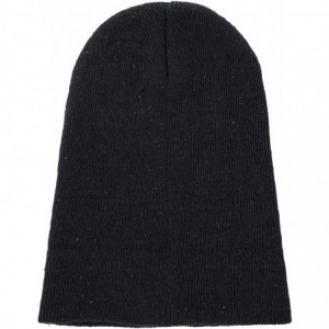 Skullies & Beanies Mens Warms Simple Acrylic Watch Hat - Dch001-black - C118IR970ND $10.61