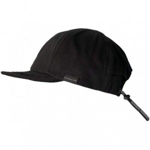 Baseball Caps Adjustable Drawstring Baseball Cap Short Brim Trucker Hat Unisex Cotton Dad Cap - B-dy01-black - C418YN7ZQH7 $1...