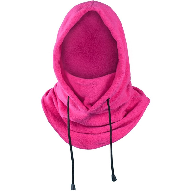 Balaclavas Balaclava Heavyweight Fleece Cold Weather Face and Neck Mask - Pink - CU12N5MY5O6 $9.34