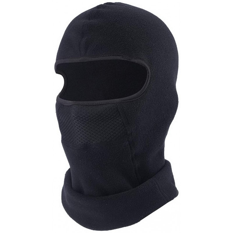 Balaclavas Balaclava Full Face Ski Mask Tactical Balaclava Hood Winter Hats Gear - Mesh-black - CD194RWZZ4T $11.04