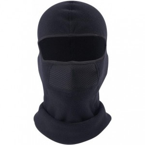 Balaclavas Balaclava Full Face Ski Mask Tactical Balaclava Hood Winter Hats Gear - Mesh-black - CD194RWZZ4T $11.04