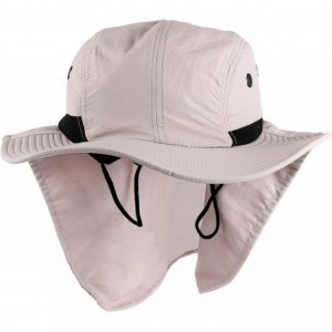 Sun Hats Headware Extreme Outdoor Condition Ear Neck Flap Protection Sun Hat - Beige 1 - CA186EK9OGR $14.05
