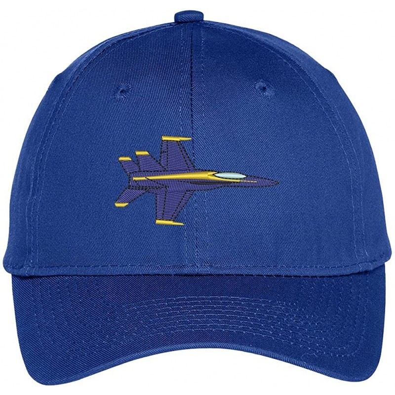 Baseball Caps US Navy Blue Angels Embroidered Snapback Adjustable Baseball Cap - Royal - CZ12KMEQXQ5 $14.13