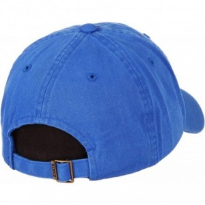 Baseball Caps Adjustable Dad Hat Baseball Cap - Royal - CU18S33HMS3 $9.22