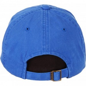 Baseball Caps Adjustable Dad Hat Baseball Cap - Royal - CU18S33HMS3 $9.22