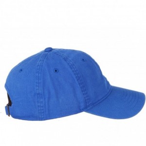 Baseball Caps Adjustable Dad Hat Baseball Cap - Royal - CU18S33HMS3 $9.22