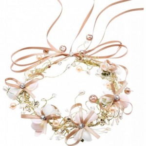 Headbands Wedding Headband Wreaths Accessories Bridesmaids - CJ18RD85CSX $9.68