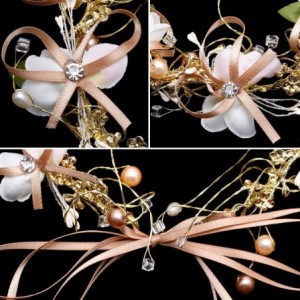 Headbands Wedding Headband Wreaths Accessories Bridesmaids - CJ18RD85CSX $9.68