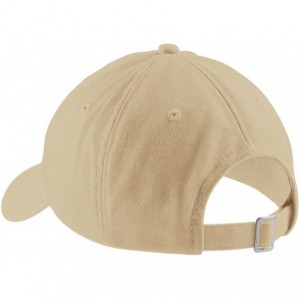 Baseball Caps Dog Walking Cap Embroidered Cap Premium Cotton Dad Hat - Stone - CH1838Y3H7G $20.94