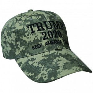Baseball Caps Trump Cap 2020 Keep America Great USA Baseball Caps Embroidered Donald Trump Hat Adjustable hat - Camo - C818M7...