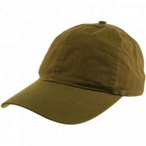 Baseball Caps Everyday Unisex Cotton Dad Hat Plain Blank Baseball Adjustable Ball Cap - Olive - CD12NSNSYML $7.50