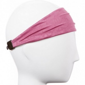 Headbands Xflex Crushed Adjustable & Stretchy Wide Softball Headbands for Women & Girls - Lightweight Crushed Rose - CQ17XWKR...