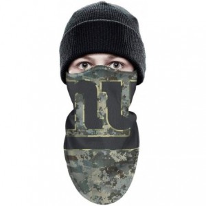 Balaclavas Half Balaclava Fleece Winter Warm Camouflage Camo Winter Face Mask for Mens Womens - White-4 - CM18NXCWN3X $16.82