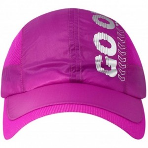 Baseball Caps Light Weight Lt.Weight Performance Quick Dry Race/Running/Outdoor Sports Hat Mens Womens Adults - Magenta - CT1...