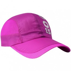 Baseball Caps Light Weight Lt.Weight Performance Quick Dry Race/Running/Outdoor Sports Hat Mens Womens Adults - Magenta - CT1...