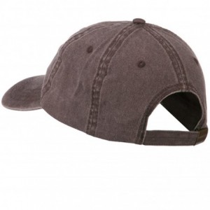 Baseball Caps Sports Kayak Embroidered Washed Dyed Cap - Brown - C111ONYWHED $20.21