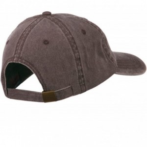 Baseball Caps Sports Kayak Embroidered Washed Dyed Cap - Brown - C111ONYWHED $20.21