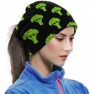 Balaclavas Broccoli Vegetables Pattern Balaclava Headwear - C118Z3ZEL5Y $19.47