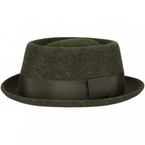 Fedoras Men- Women Jamie Litefelt Pork Pie - Green Mix - C512M36OFCJ $55.64