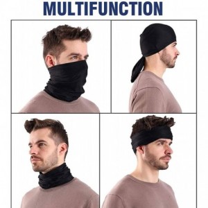 Balaclavas Protection Reusable Bandana Balaclava Fishing - Black - CW1993WSMDW $11.57