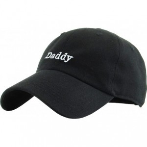 Baseball Caps Good Vibes Only Heart Breaker Daddy Dad Hat Baseball Cap Polo Style Adjustable Cotton - (1.1) Black Daddy Class...