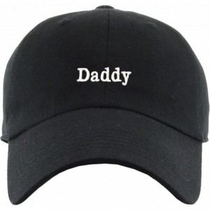 Baseball Caps Good Vibes Only Heart Breaker Daddy Dad Hat Baseball Cap Polo Style Adjustable Cotton - (1.1) Black Daddy Class...