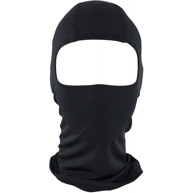 Balaclavas Polyester Balaclava - Black - CY12MGGDNHJ $18.70