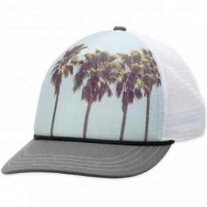 Baseball Caps Women's Matty Trucker Hat - Cypress - C518XX3DICG $33.09