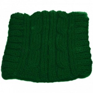 Skullies & Beanies Handmade Knit Pussycat Hat Women's March Parade Cap Cat Ears Beanie - Adult-grass Green - C6189X6I0QO $13.41