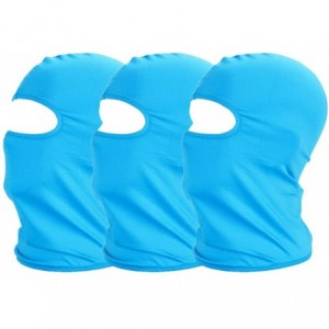 Balaclavas Protection Balaclava Breathable Moisture Wicking Blue - Blue - CU18UDI2NZT $7.05