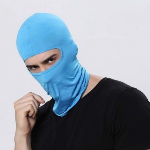 Balaclavas Protection Balaclava Breathable Moisture Wicking Blue - Blue - CU18UDI2NZT $7.05