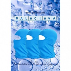 Balaclavas Protection Balaclava Breathable Moisture Wicking Blue - Blue - CU18UDI2NZT $7.05