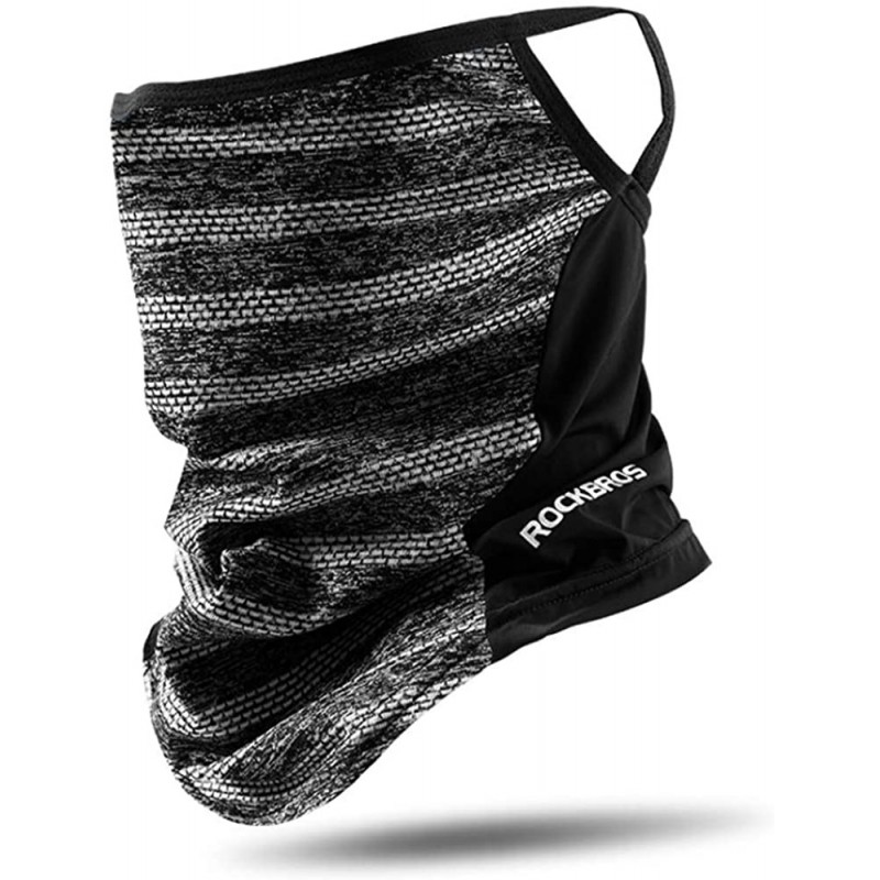 Balaclavas Seamless Headwear Protection Balaclava Black Grey - CP197TECLES $21.05