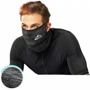 Balaclavas Unisex Seamless Neck Gaiters Bandanas - Dark Grey*2 - CF198DKYSRY $15.66