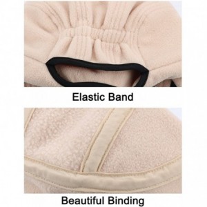 Skullies & Beanies Mens Winter Fleece Earflap Cap with Visor - Brown - C8186UDR5IC $13.15